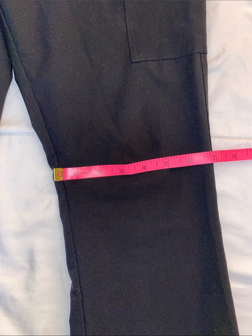 Baleaf Black Cargo Jogger Pants with Drawstring Waist - Picture 12 of 15